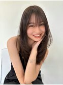 レイヤーカットハイライトショートヘアイルミナカラーオージュア