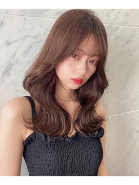 プアメリア 名古屋(Puamelia) ブリーチなし 前髪縮毛矯正 髪質改善 レイヤー 艶髪
