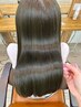 【髪質改善☆理想のストレート-*。】酸性ストレート　￥17000