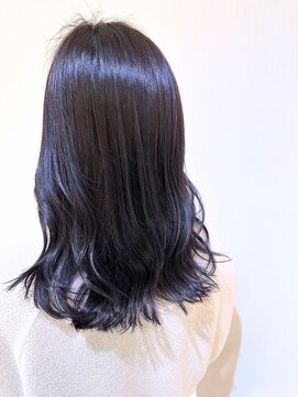 アッシュ 町田駅前通り店(Ash) 艶感パープルブラックカラー