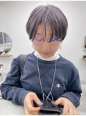 【sii.柏】ショートボブ　ピンクラベンダー