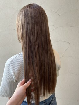 ラグ(rug) ミルクティーベージュ/ブリーチカラー/ハイトーンカラー