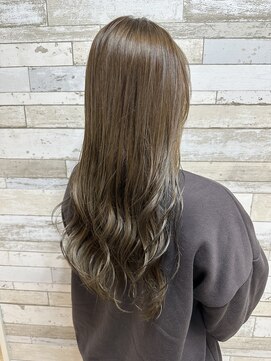 テーラヘアー 君津店(TELA HAIR) オリーブベージュ×ロング【TELA HAIR君津店】