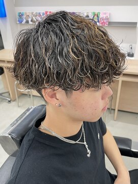 ロンド ローガン 名駅(Lond LOGAN) 【Lond LOGAN亀井】メンズ　波巻きスパイラル　スパイラルパーマ