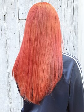アン(Hair make un) サマーオレンジ
