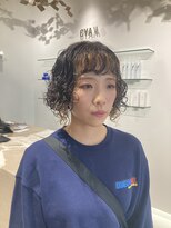 シアン 大須店(CYAN.)&nbsp;デザインブリーチとパーマの組み合わせ☆