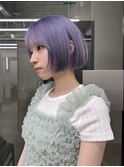色落ちまで可愛いラベンダーカラー♪