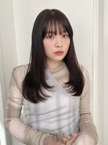 ローネス(LONESS) レイヤーカット 透明感カラー 地毛風カラー