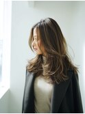 大人レイヤーミディアム／上品×抜け感スタイル
