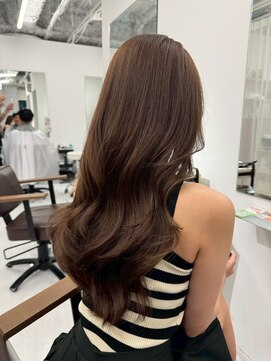 ハピネス クローバー 学園前店(Happiness CLOVER) ミルクティーベージュ　ミルクティー　透明感カラー