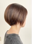 【松戸 松田】首元すっきりショートボブ 簡単スタイリング