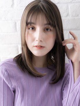 フィーユ 郡山安積店(FEYU) ミディアムヘア/デザインカラー/フェイスフレーミング/郡山132