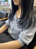 キャラ シャローネ 池袋(Chara Chalone)&nbsp;顔まわりレイヤー/ネイビーブラック/暗髪カラー/【たいし】