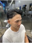 【MEN’S HAIR/サーフカール/刈り上げセンターパート/千葉】