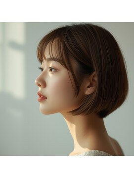 シャウルデッサントウキョウ 表参道(CHARLES DESSIN Tokyo) ナチュラルショートボブ