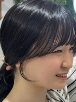 ビューブルー 亀戸錦糸町(VIEW BLUE) ◎小顔前髪顔まわり暗めカラーくびれロングミディアム