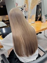 ヴェルダ 池袋店(verda) ブリーチ2回ベージュカラー/池袋/ケアブリーチ