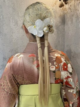 卒業式/袴着付け/ヘアセット/MIYU