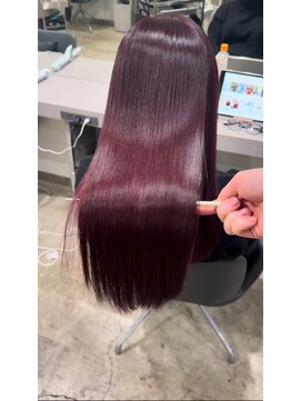 キュアネックスザサロン 渋谷(CURE nex the salon) 髪質改善/髪質改善カラー[#渋谷駅#縮毛矯正#レイヤーカット］1