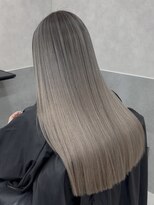 ジゼル 小倉(GiseL)&nbsp;バレイヤージュ/シルバー/ケアブリーチ