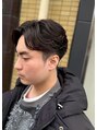 プライベートバーバー 武蔵小杉 新丸子(PRIVATE BARBER) フェザーショート《メンズカット/センターパート/フェザー》