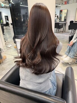 ルル(Lulu) 梅田/ブラウン/ベージュ/レイヤー/前髪カット/縮毛矯正/髪質改善