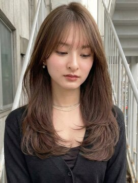カーサ(Casa.) レイヤーカット/ハッシュカット/前髪あり/シースルーバング