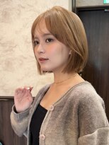 ロンド 銀座(Lond)&nbsp;☆【春日】オリーブグレー/ボブ/ココアベージュ/黒髪/小顔117