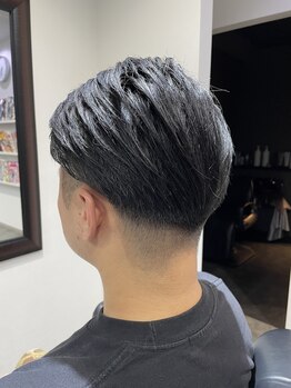 リラシー 石岡店(RELASY hair&beauty)の写真/【30代・40代のオシャレ男性より高支持!】フェードもナチュラルもシーン問わずのモテスタイルをご提供