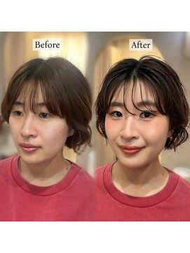 キュア(CURE) フルメイクビフォーアフター