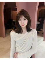 ボタン コロン 表参道 原宿(VOTAN COLON) くびれミディアム/ミディアムレイヤー/顔まわりカット