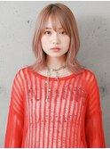 ピンクベージュカラー