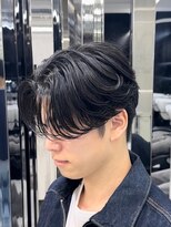 メンズヘアセンス 渋谷(MEN'S HAIR SENSE)&nbsp;ニュアンスパーマ/センターパート/メンズ/眉毛/フェザーパーマ