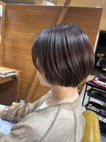 フルール(Fleur)&nbsp;グラボブ　大人ショート　白髪染め　大人ボブ