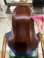 レグルス ヘア デザイン ニシジン 西新店(Reglus hair desigh)&nbsp;レイヤーカット/RED
