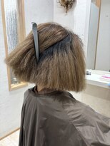 ソイア 春日井店(Soea)&nbsp;30代くせ毛レベル★★★★☆☆ ハイダメージ履歴縮毛矯正Before