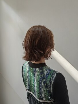 シャイン ヘア ブレンド 二子玉川(Shine hair blend) 外ハネレイヤーボブ