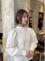 モードケイズ テソロ店(MODE K's) 【王道愛され】切りっぱなしボブ×艶カラー