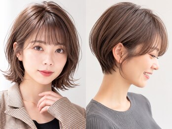 テラス 銀座(terrace)の写真/銀座で白髪染めなら【terrace】明るいグレイカラー,白髪ぼかし,オイルカラーイノアなどの白髪染めに対応◎