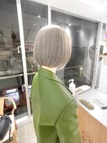 ミラ 新宿(MILA)&nbsp;ホワイトカラー/ハイトーンカラー/ボブ/髪質改善/縮毛矯正/