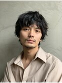 ナチュラルミディアムショート/ニュアンスパーマ
