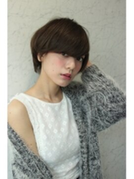 マノン バイ エイチ(MANON by H) 【ショートマッシュ】×【ダークアッシュ】