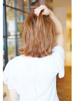 ザ シー 海老名(The C)&nbsp;クセ毛風☆外ハネ伸ばしかけボブ／簡単スタイリングはザシー