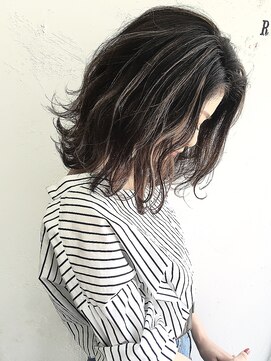 ルモア(RUMOR) Rumor×外国人３Dハイライトカラー『アッシュベージュ』