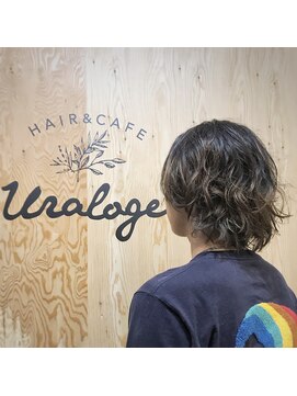 ウラロージュ(uraloge) メンズ☆パーマ×グラデーションカラー