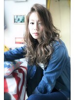 ラべリー 池袋(LOVELEY)&nbsp;アッシュベージュ ハイライト 【 池袋 】