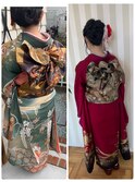着物&ヘアセット