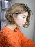 ふんわりウェーブボブ★