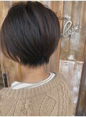 襟足すっきり大人のくびれハンサムショート(●´ω`●)松平愛