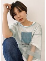 キートス(Kiitos)&nbsp;丸みとくびれショート☆ハンサムショート耳かけスタイル